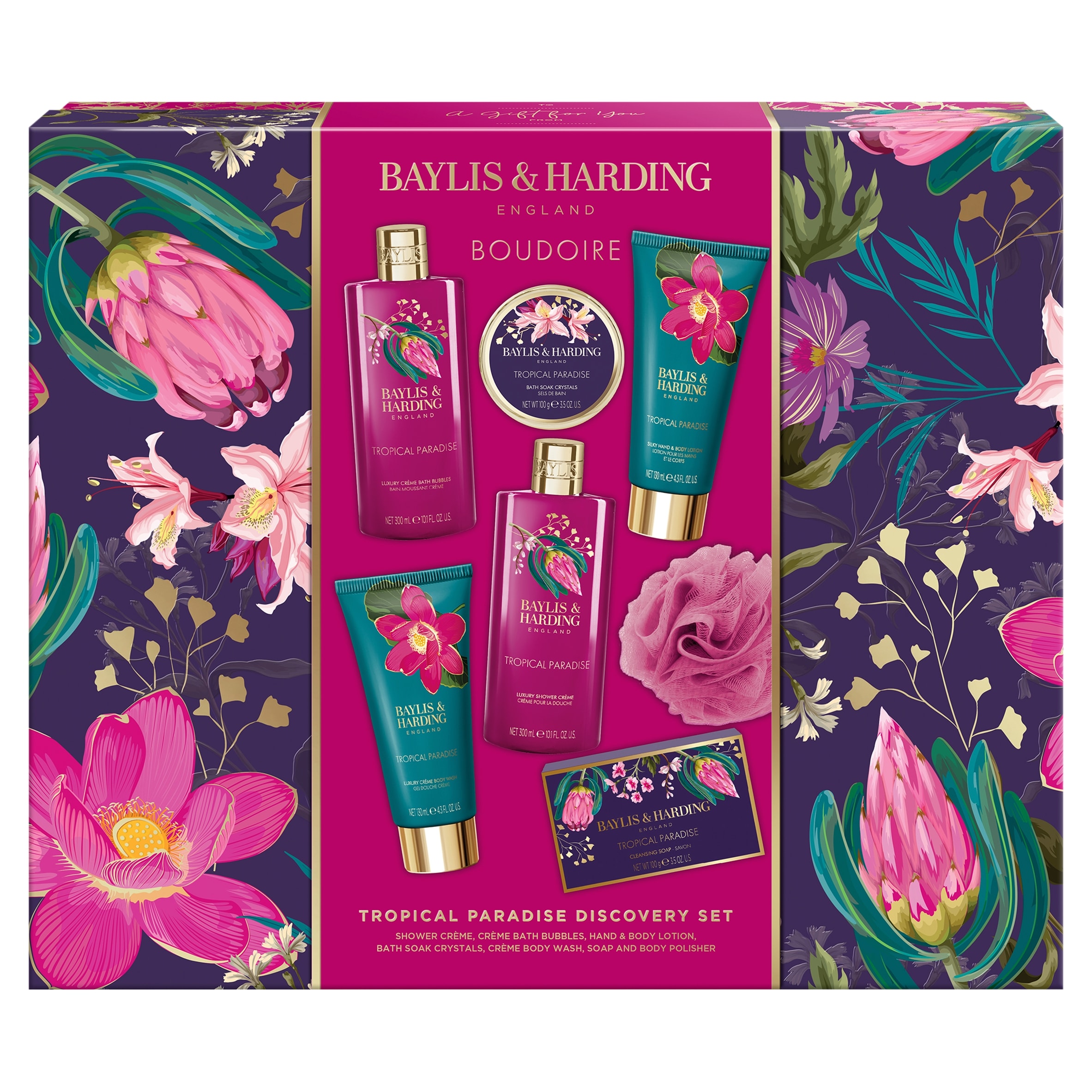 Baylis & Harding Boudoire Tropical Paradise Discovery Gift Set