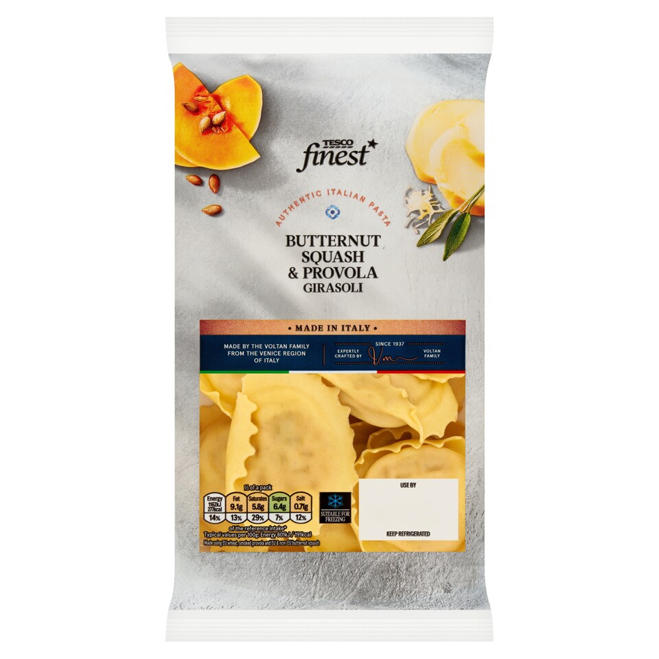 Tesco Finest Butternut Squash & Provola Girasoli 250G
