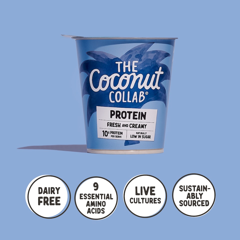 image 1 of The Coconut Collab Plain Protein Coconut Yoghurt 350g
