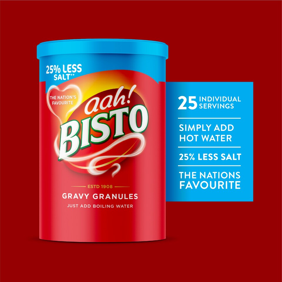 image 1 of Bisto Traditional Reduced Salt Gravy Granules 350G