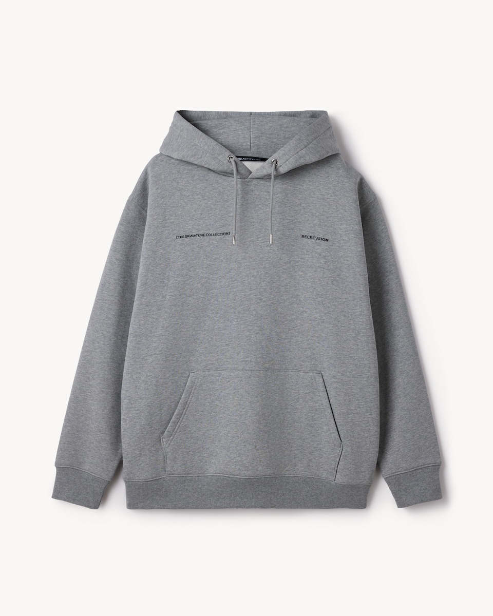 image 1 of F&F Active EVERYHOUR Hooded Sweatshirt in Grey