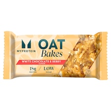 Myprotein Oat Bakes - White Chocolate & Berry Flap Jack 75g