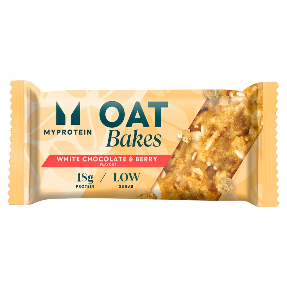 Myprotein Oat Bakes - White Chocolate & Berry Flap Jack 75g
