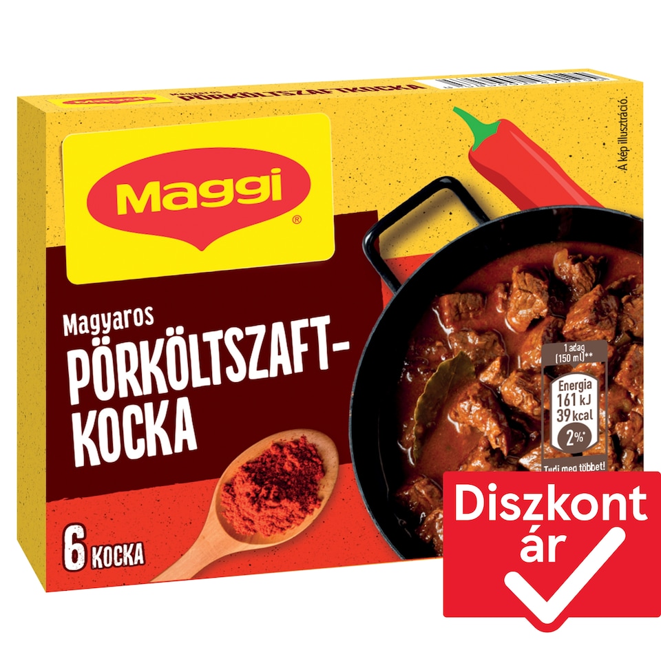Maggi Hungarian Style Stew Cubes 6 x 10 g (60 g)