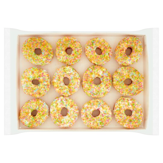 Tesco Ring Doughnuts 12 Pack Tesco Groceries