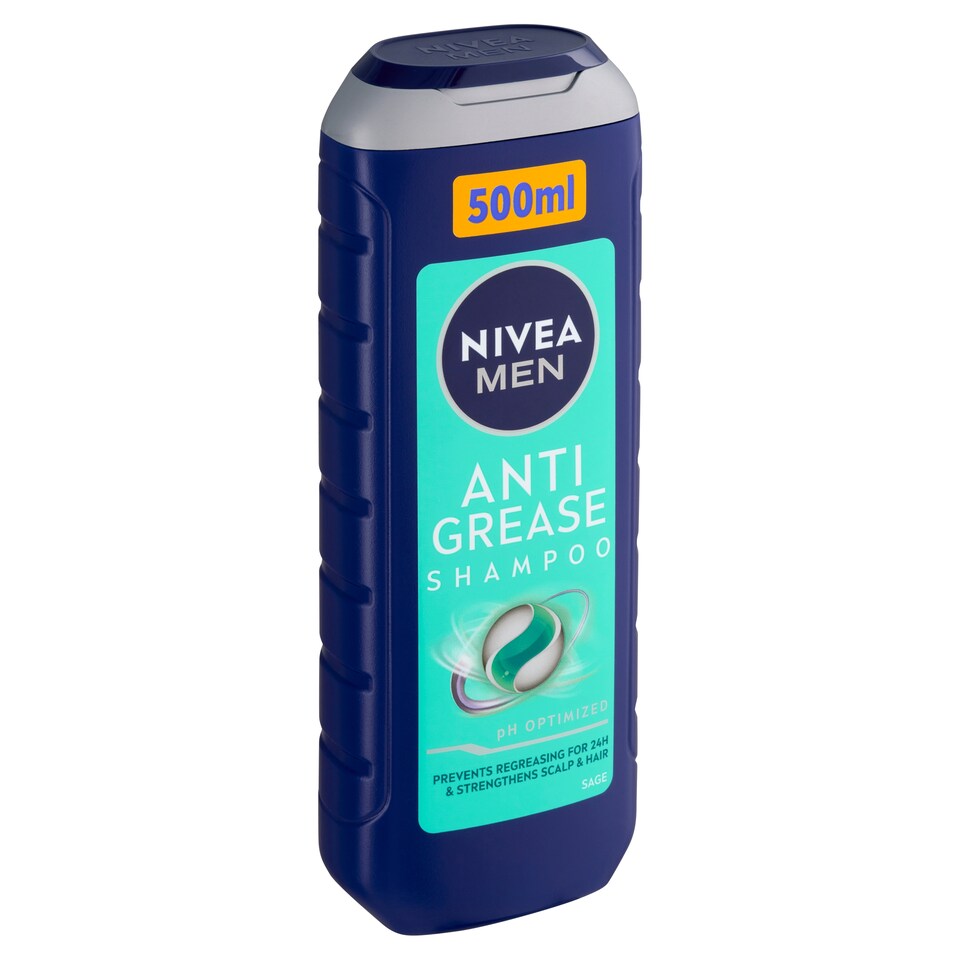 image 1 of Nivea Men Anti Grease Shampoo 500ml
