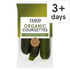Tesco Organic Courgettes 3 Pack