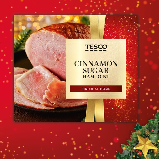 Tesco Cinnamon Sugar Ham Joint 900G Tesco Groceries