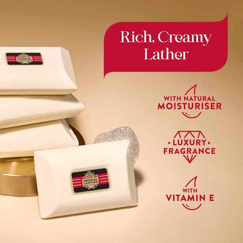 image 1 of Imperial Leather Gentle Care Bar Soap 4x90g