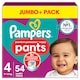 image 1 of Pampers Premium Protection 54 Nappy Pants Size 4