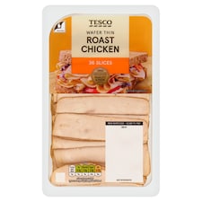 Tesco Wafer Thin Roast Chicken Slices 400g