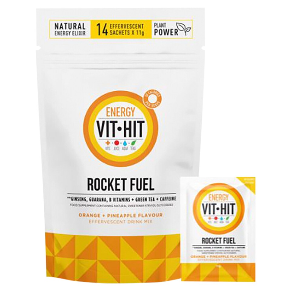 image 1 of VIT.HIT Orange +Pineapple Rocket Fuel 14 Sachets 154g