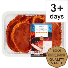 Tesco Maple Bbq Pork Loin Steaks 600G