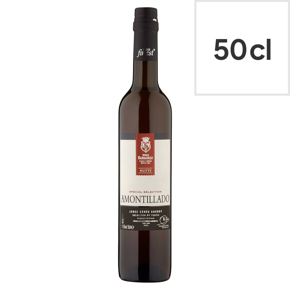 Tesco Finest Amontillado Sherry 50Cl