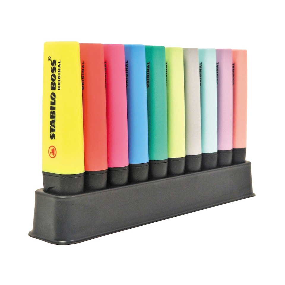image 1 of Stabilo Boss Original Deskset Highlighters 10 Pack