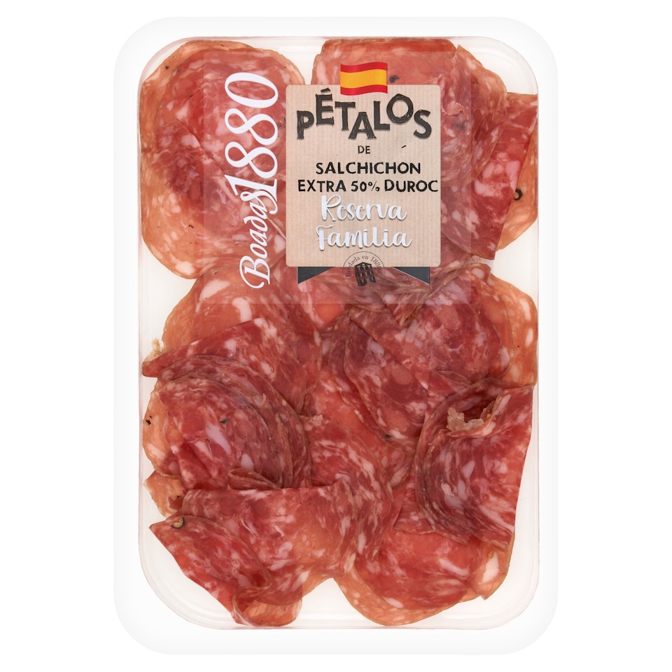 BOADAS PETALOS SALCHICHON EXTRA 50% DUROC 80g 