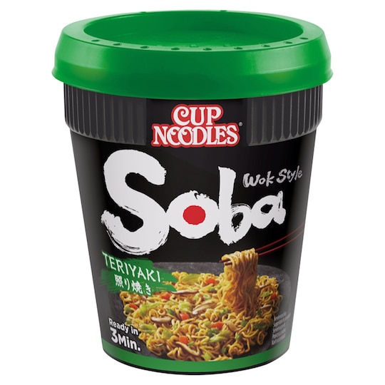 Nissin Soba Teriyaki Instant Noodles 90G Tesco Groceries