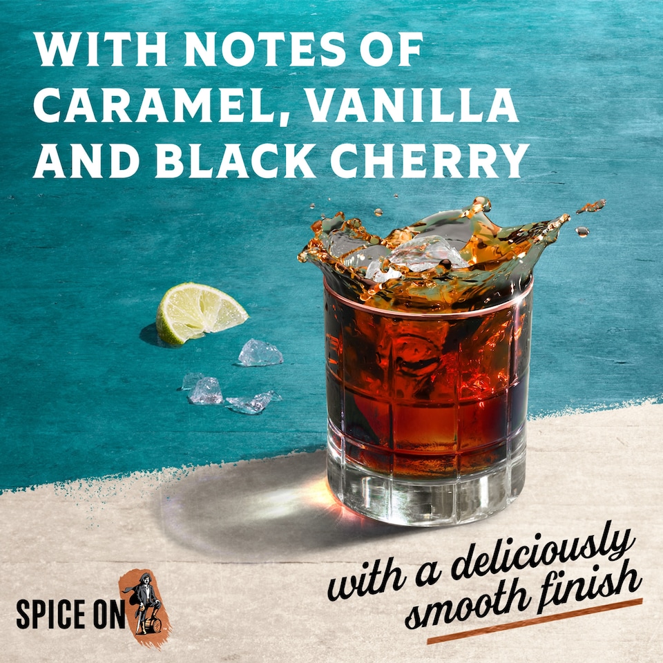 image 1 of Captain Morgan Black Spiced Premium Spirit Drink with Caribbean Rum 700 ml