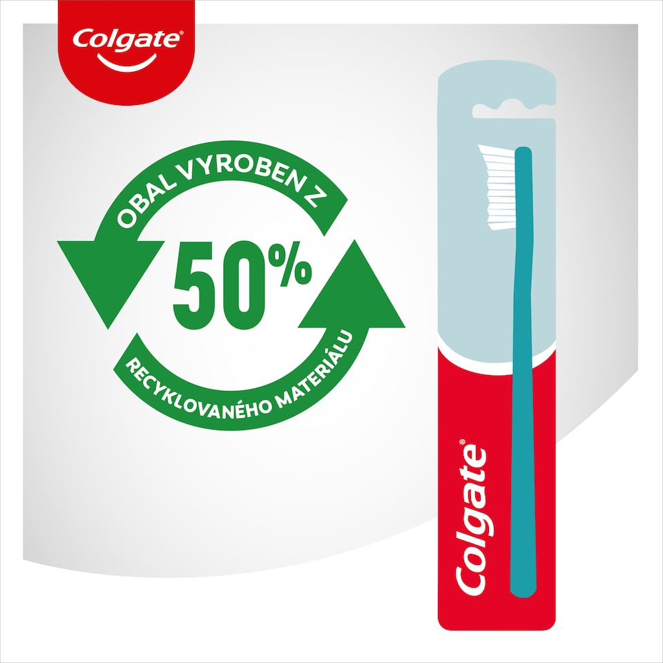 Obrázek 1 pro produkt Colgate Extra Clean zubní kartáček střední 1ks