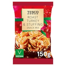 Tesco Roast Turkey & Stuffing Snack Mix 150g
