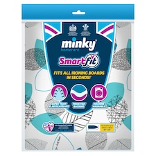 Minky Smart Fit Ironing Board Cover Blue