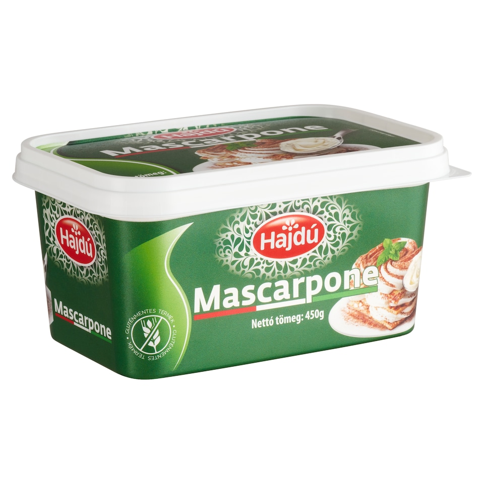 Hajdú Mascarpone cukrászati tejtermék 450 g  1. kép