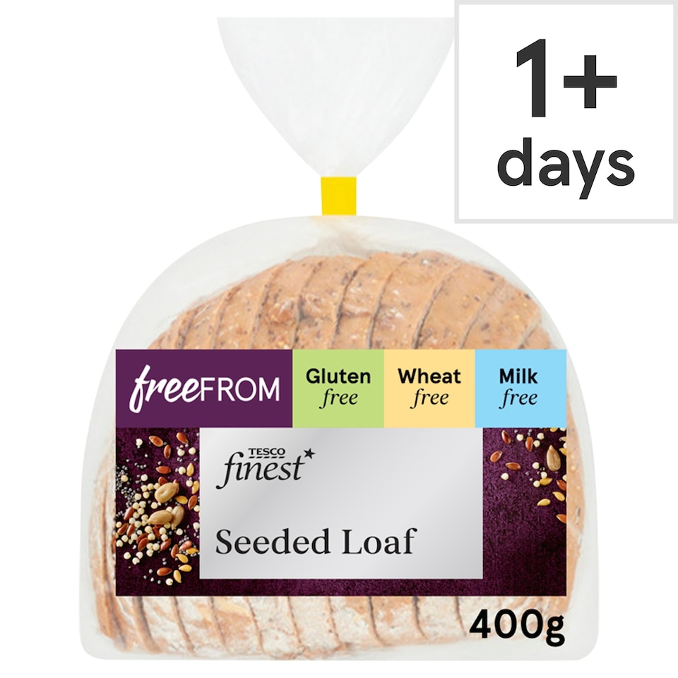 Tesco Finest Free From Seeded Loaf Bread 400g