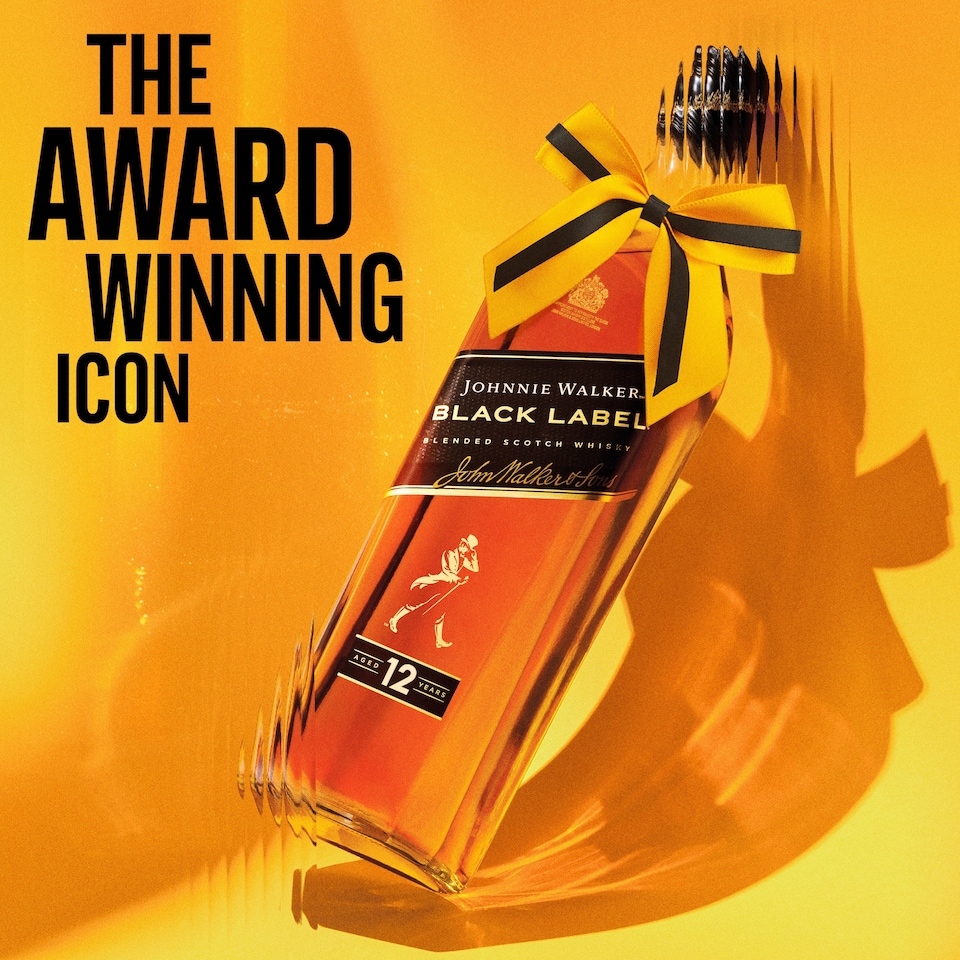 image 1 of Johnnie Walker Black Label 12 Year Whisky Bottle 40% Vol 70cl