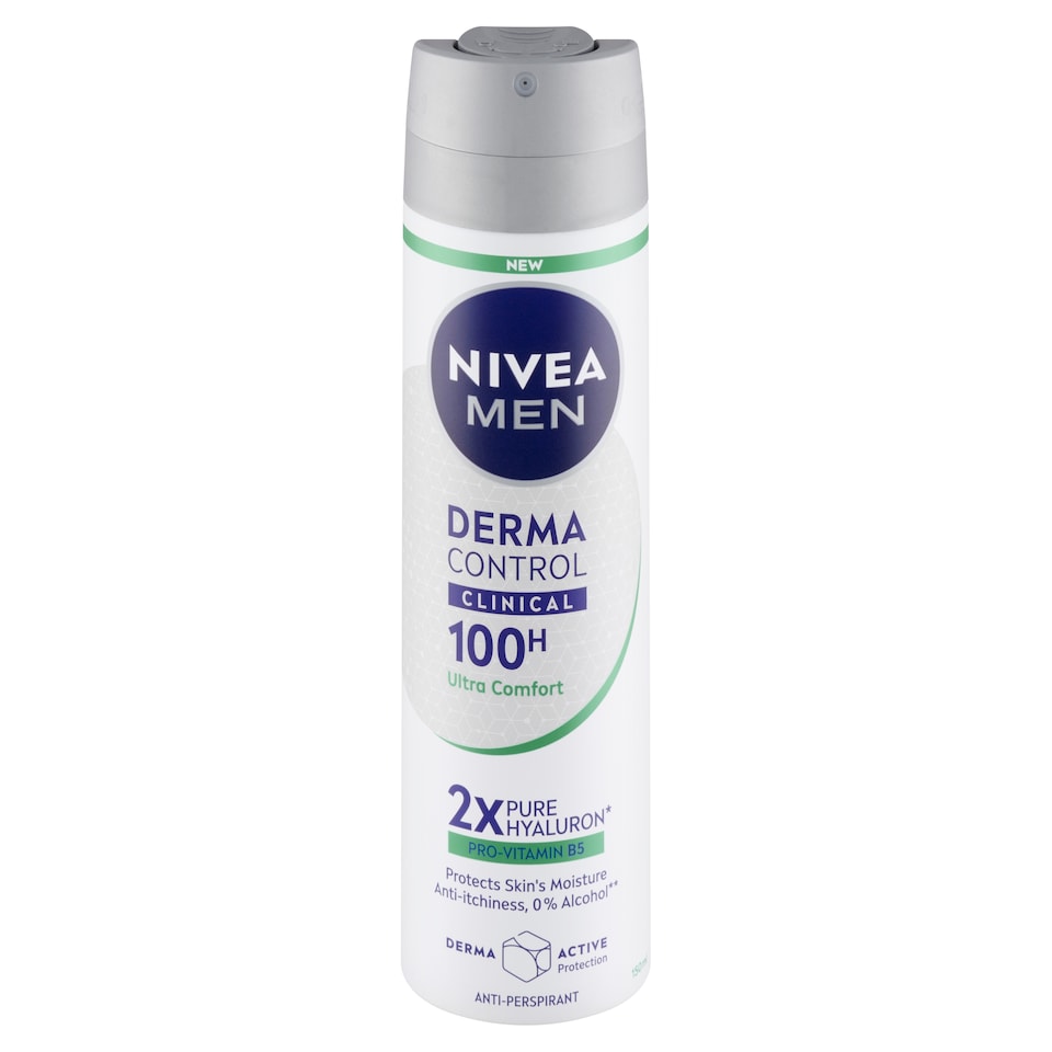obrázok 1 z Nivea Men Sprej AP Derma Clinical Comfort 150 ml