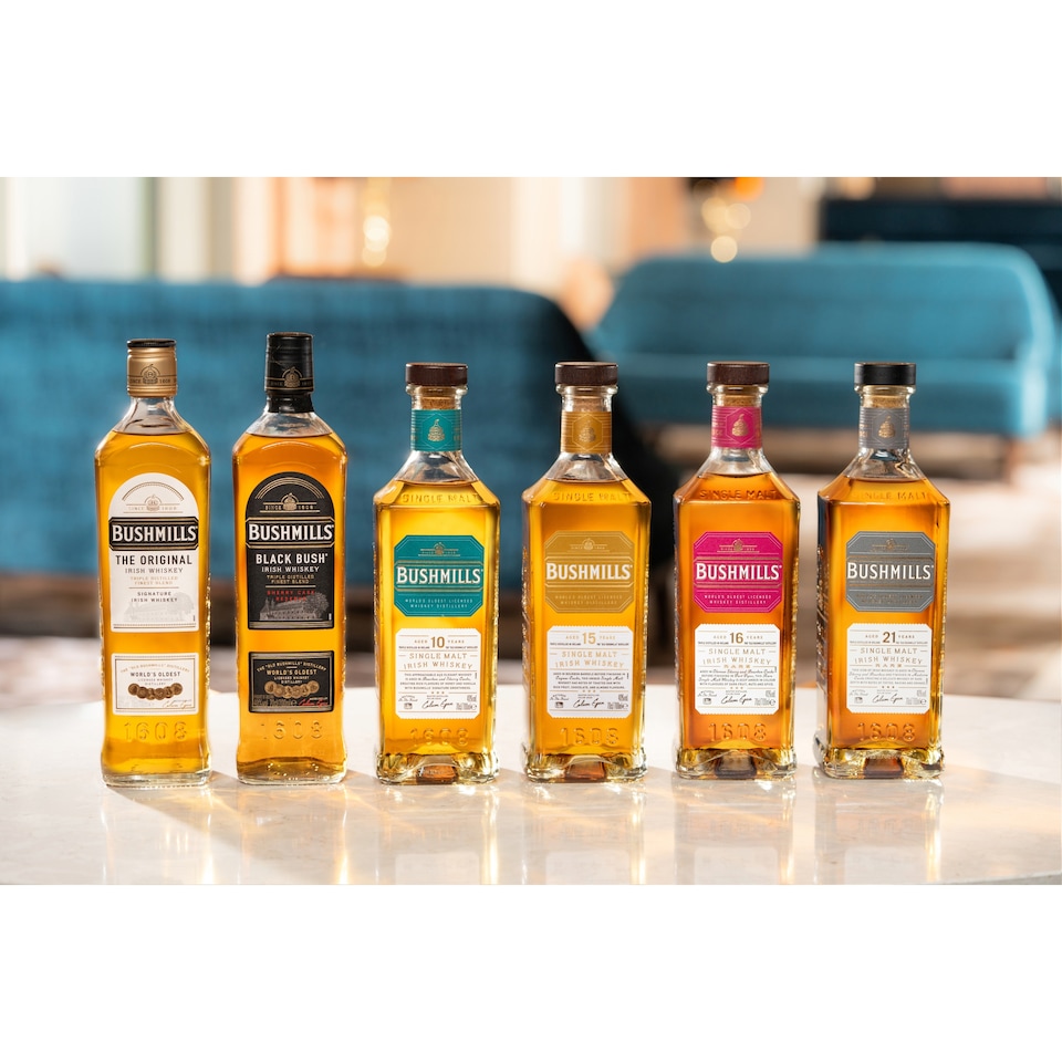 image 1 of Bushmills Irish Whiskey 1L
