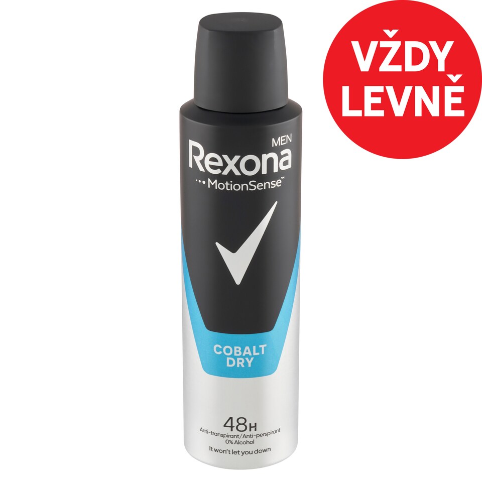image 1 of Rexona Men Cobalt Dry Antiperspirant Spray 150ml