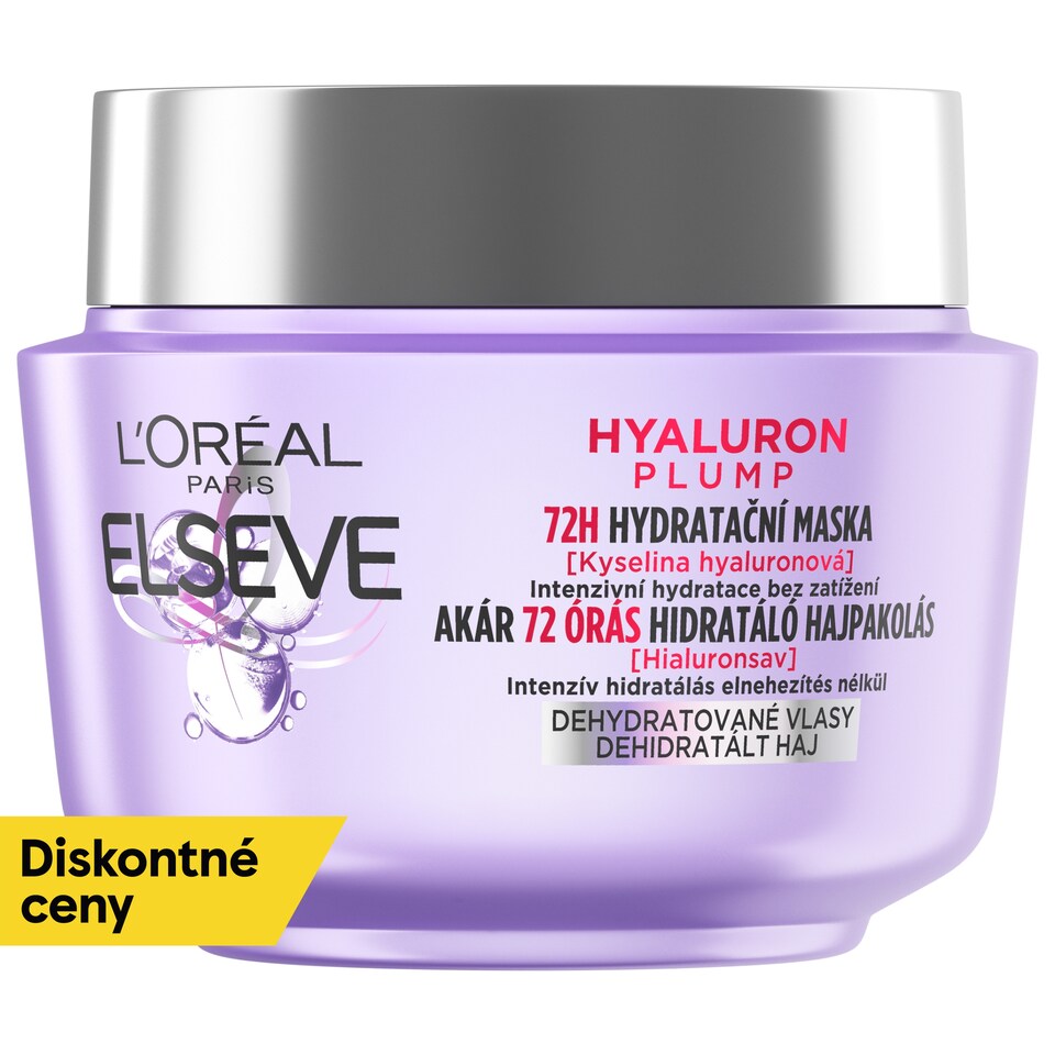 L´Oréal Paris Elseve Hyaluron Plumpp 72 H hydrating mask with hyaluronic acid, 300 ml