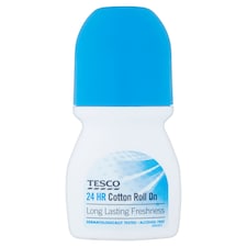 Tesco Cotton Rollon 50Ml