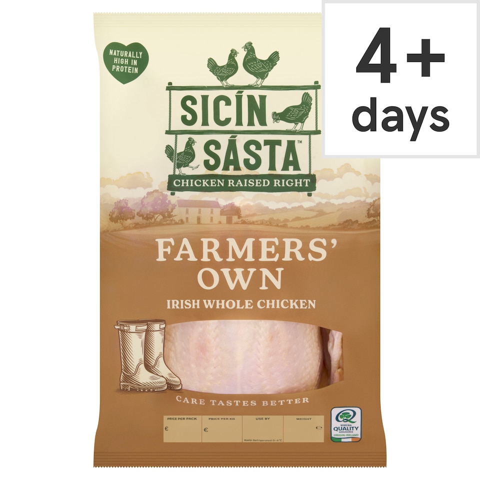Sicin Sasta Farmers Own Irish Whole Chicken 1.5kg