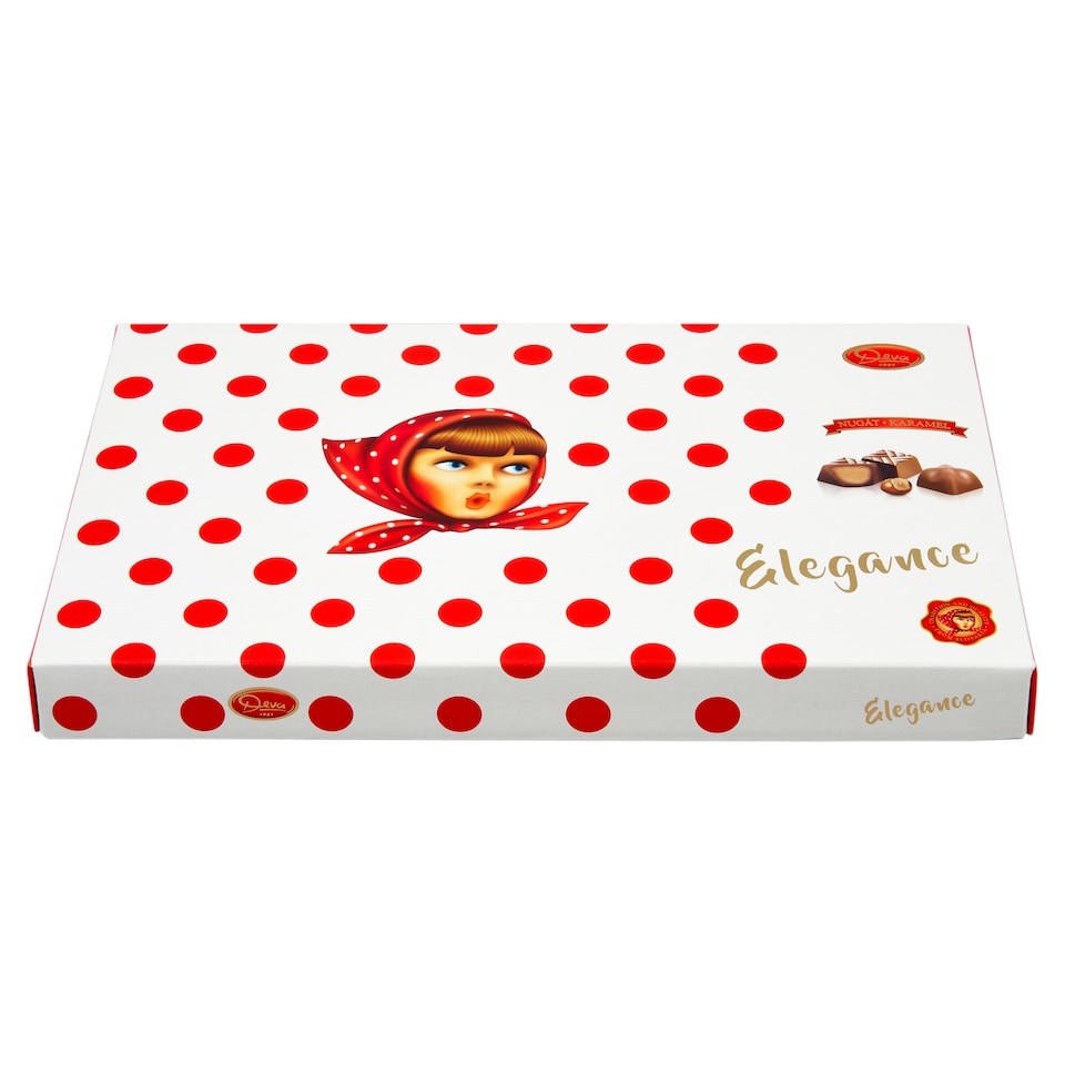 obrázok 1 z Deva Elegance nugát karamel zmes bonbónov 125 g