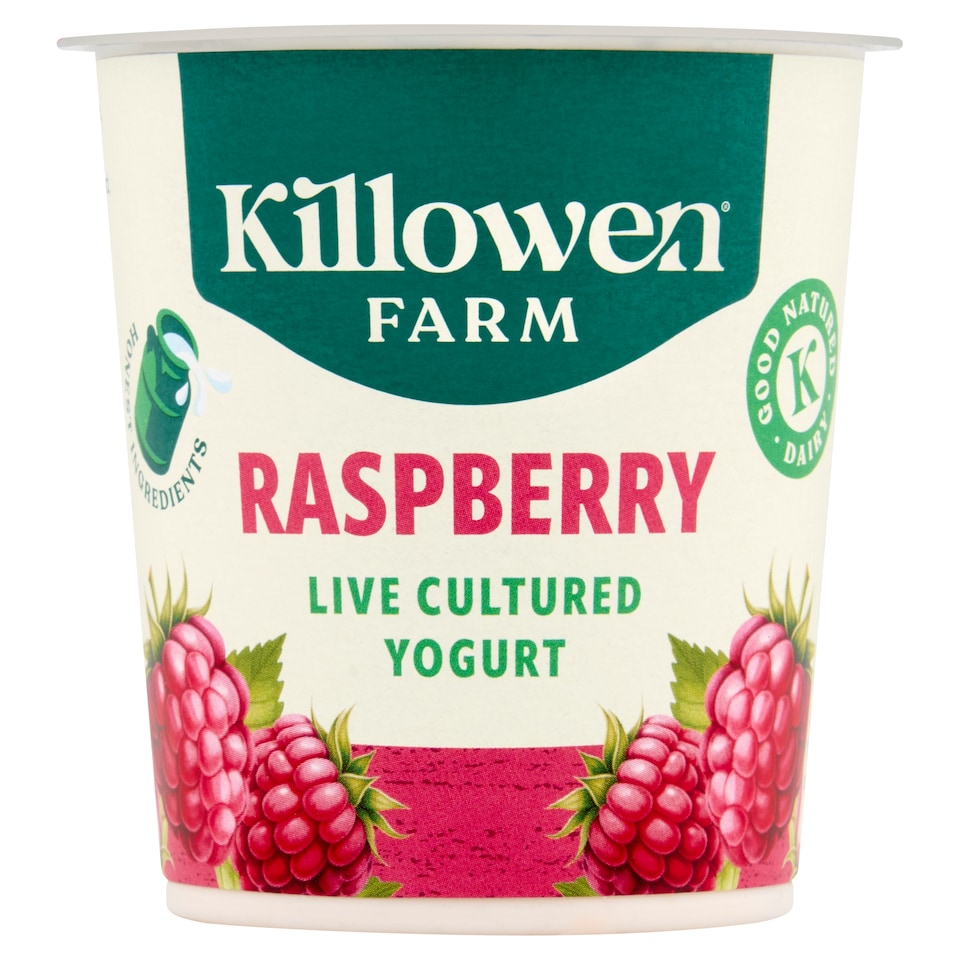 Killowen Farm Raspberry Live Yoghurt 135G