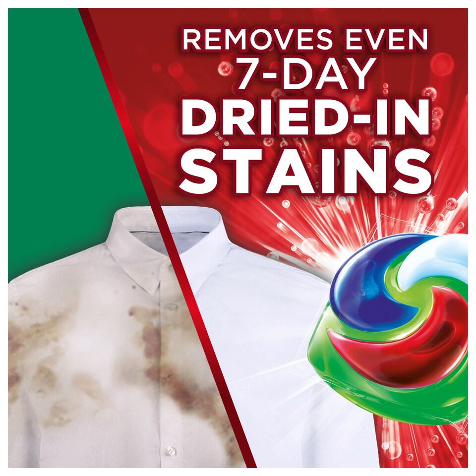 image 1 of Ariel Platinum Washing Liquid Pods Extra Stain Removal 100 Washes 2320G