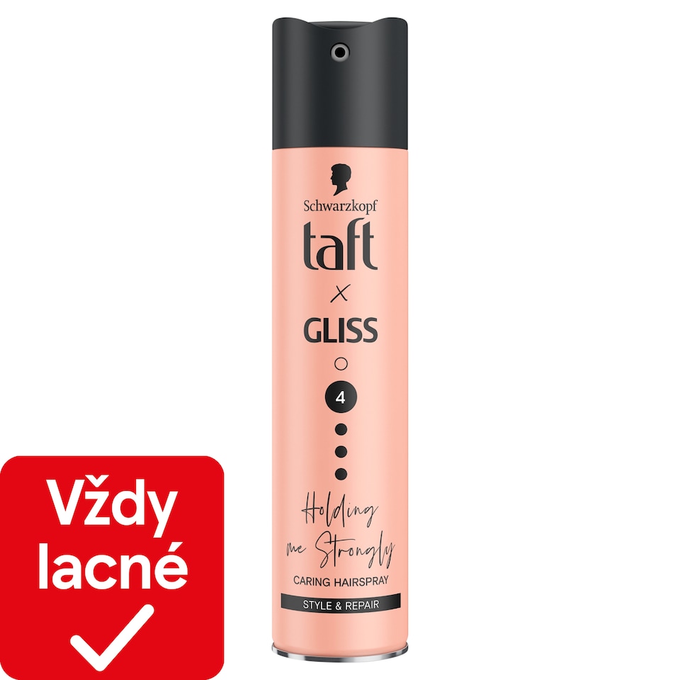 obrázok 1 z Schwarzkopf Taft x Gliss ošetrujúci lak na vlasy pre všetky typy vlasov 250 ml