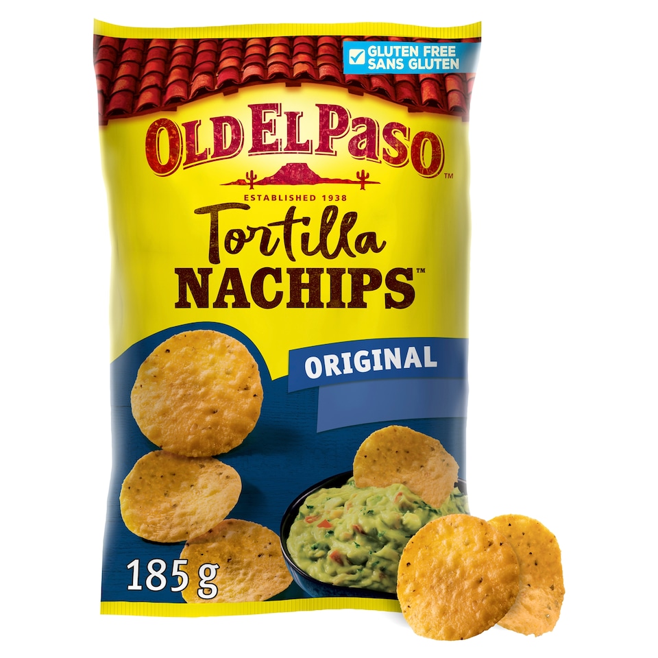 image 1 of Old El Paso Nachips Original 185G