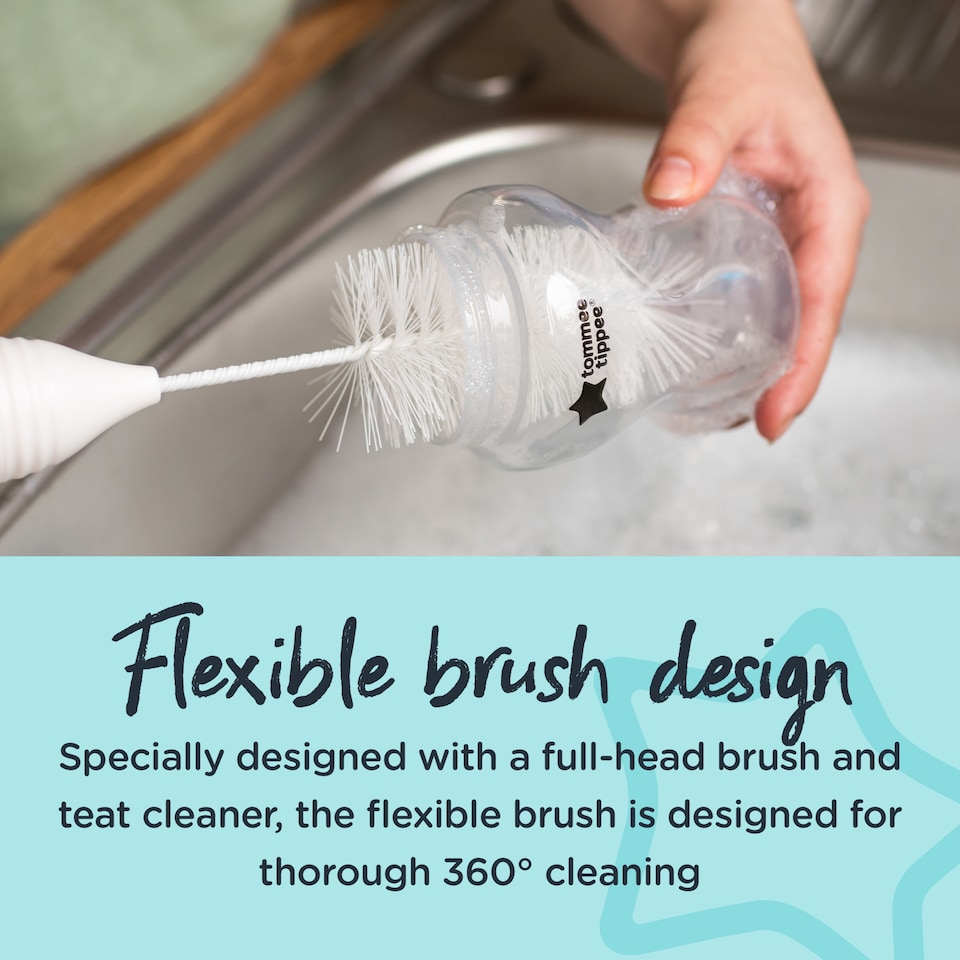 image 1 of Tommee Tippee Bottle and Teat Brush