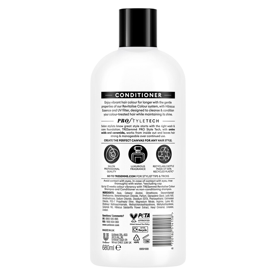 image 1 of Tresemme Revitalise Colour Conditioner 680ml