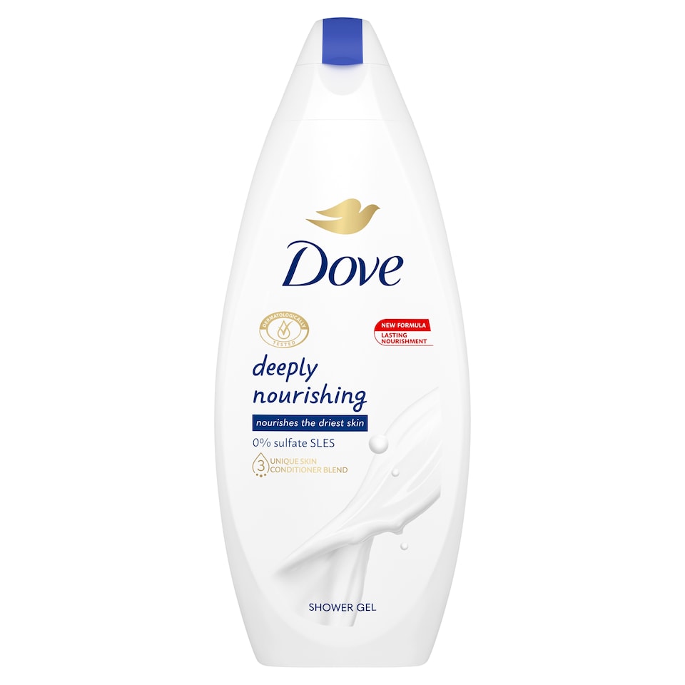 Dove Deeply Nourishing krémtusfürdő 250 ml