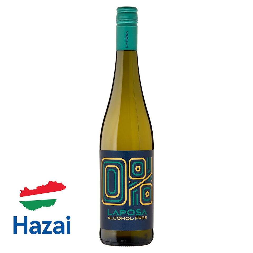 Laposa Olaszrizling alkoholmentesített fehérbor 0% 75 cl