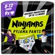 image 1 of Ninjamas Pyjama Pants Spaceships, 9 Pyjama Pants, 8 Years, 27kg-43kg