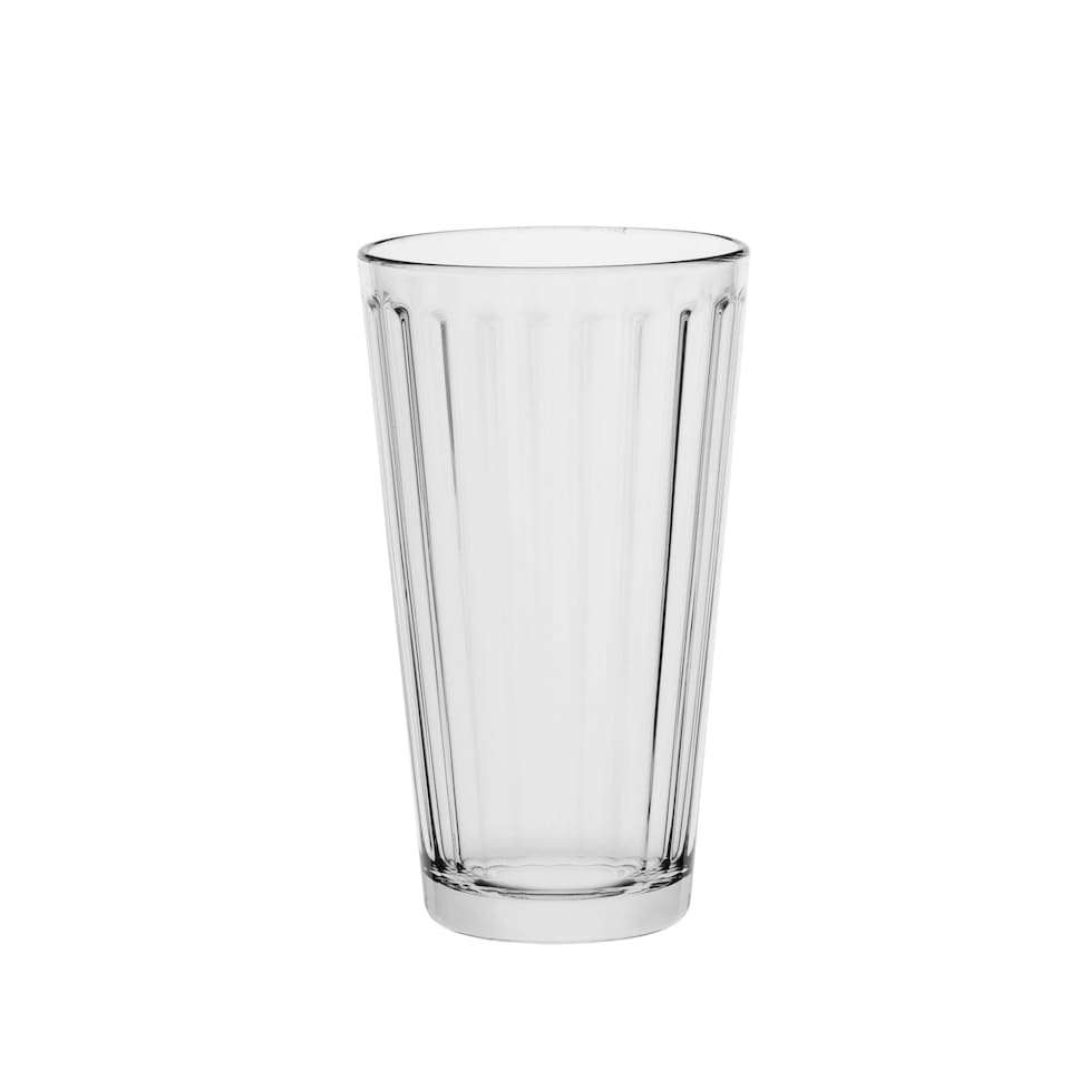 F&F Home Ribbed Glass Hiball