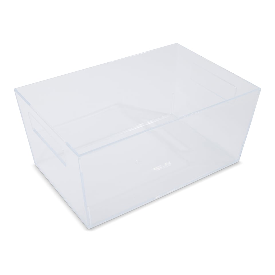 image 1 of Core Supply Clear Storage Bin Medium