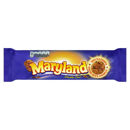 Maryland Double Chocolate Chip Cookies 145G Tesco Groceries