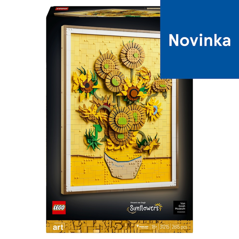 image 1 of LEGO Art 31215 Vincent Van Gogh - Sunflowers