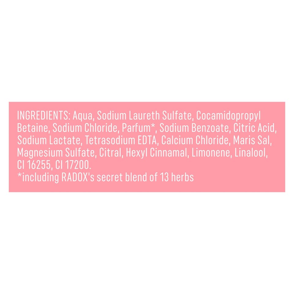 image 1 of Radox Feel Uplifted Shower Gel 500Ml
