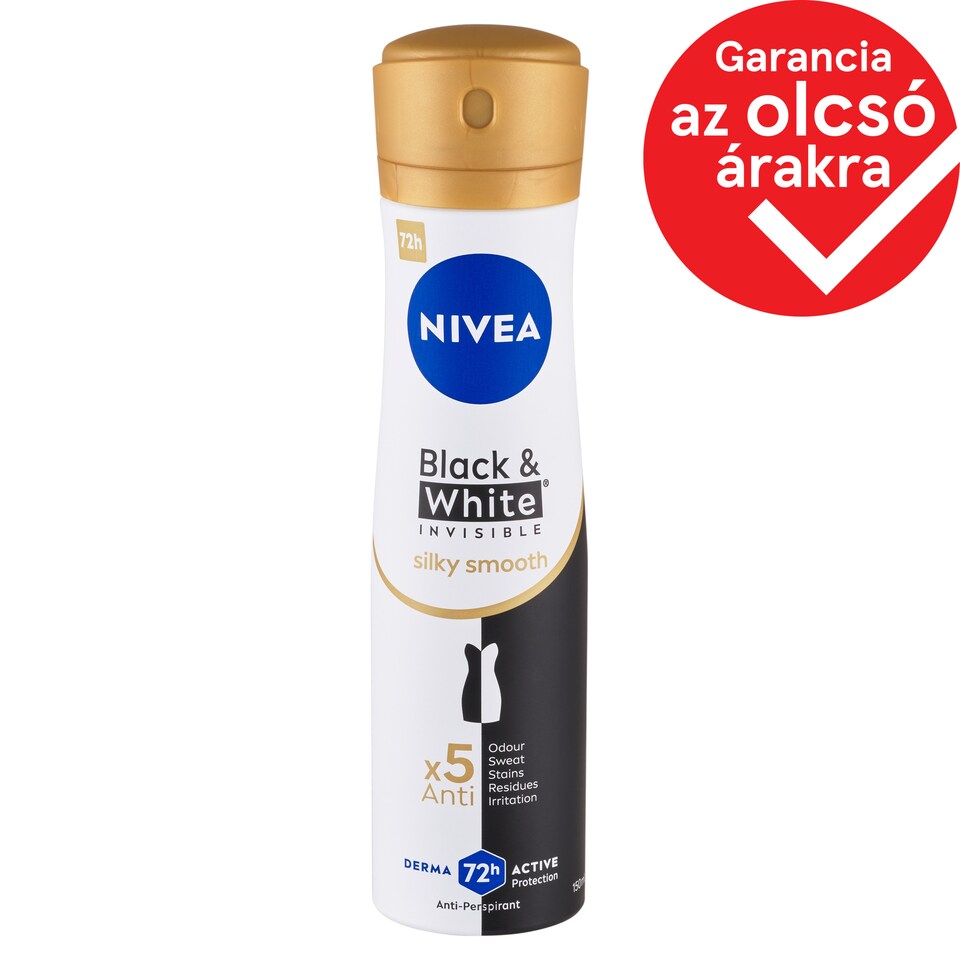 NIVEA Black & White Invisible Silky Smooth Anti-Perspirant 150 ml